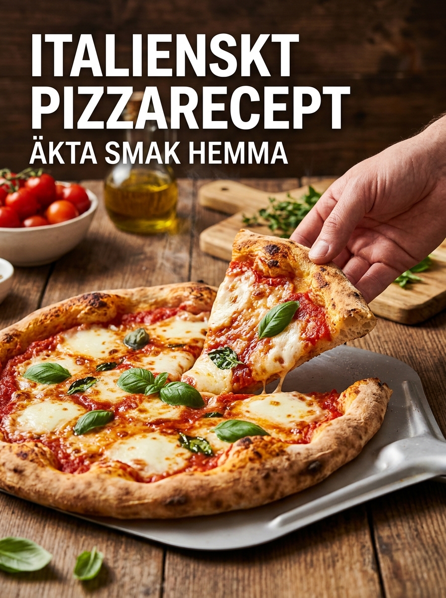 Italiensk pizza recept – äkta smak hemma